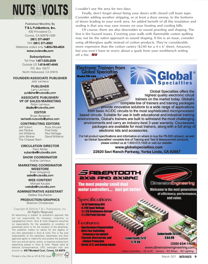 Nuts and Volts 2011-03